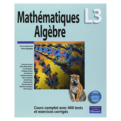 alger-draria-algerie-livres-magazines-mathématiques-algèbre-l3-cours-complet-avec-400-tests-et-exercices-corrigés