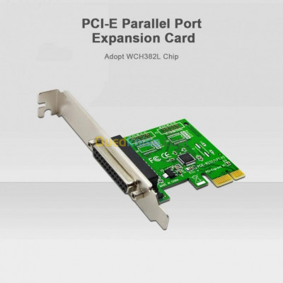 Carte PCI Ex X1 & PCI 16X To DB 25 F