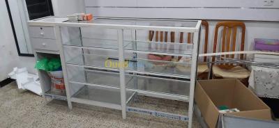 alger-hammamet-algerie-armoires-rangements-présentoirs-8-étagère-2-tiroirs