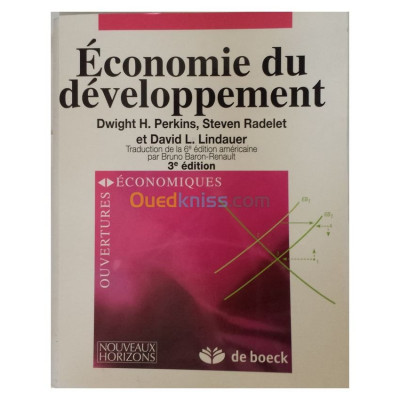 Economie du développement (3e éd.)