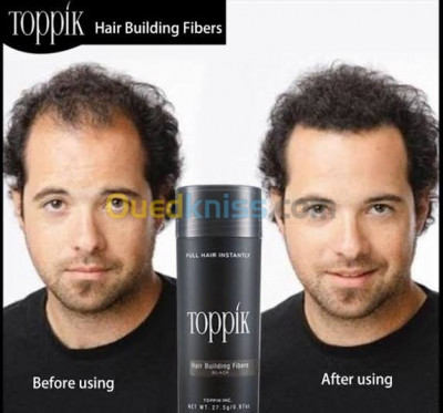 شعر-toppik-hair-building-fibers-original-البليدة-بن-عكنون-الجزائر