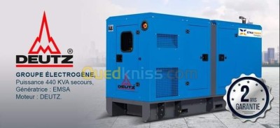 GROUPE ÉLECTROGÈNE 440 DEUTZ / emsa