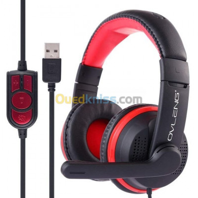 CASQUE USB GAMING OVLENG GT 91