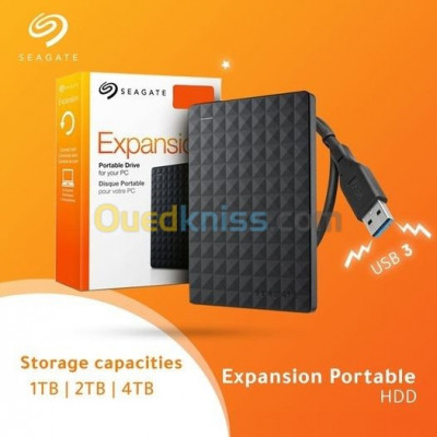 HDD EXTERNE SEAGATE EXPANSION 1 2 4TB