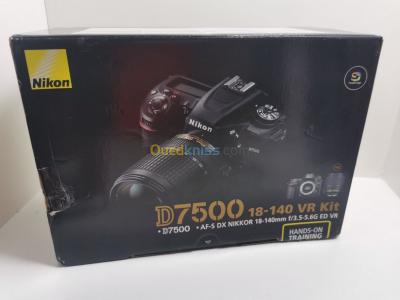 Nikon d7500 avec 18.140 vr 