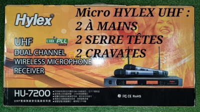 Micro sans fil HYLEX HU-7200 UHF 