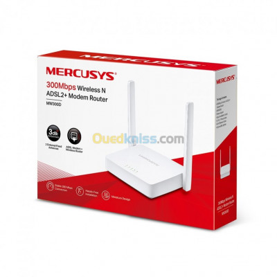 reseau-connexion-modem-router-mercusys-mw300d-dely-brahim-alger-algerie