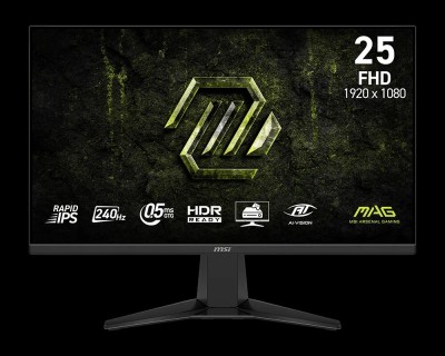شاشات-ecran-msi-mag-255f-x24-245-fhd-rapid-ips-240hz-05ms-درارية-الجزائر