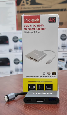 Adaptateur  PRO TECH Type C to HDMI_USB3.0   