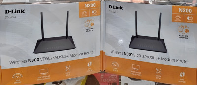 Modem Wireless Router D-Link VDSL2/ADSL2-224 N300