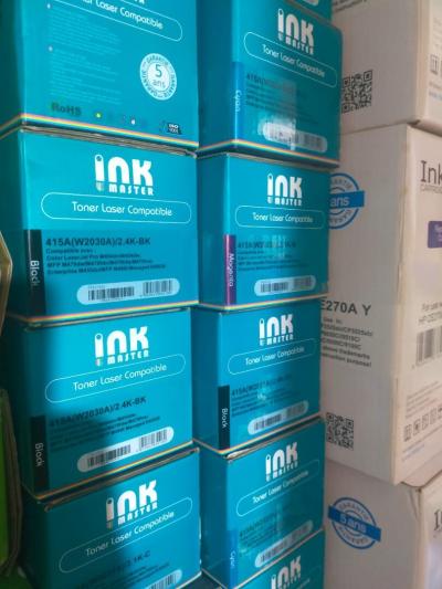 TONER Pack Laser HP 415A_W2030A/M455DN_MFP480F (BK-C-M-Y) INK MASTER