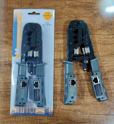 Pince a Sertir (RJ11 / RJ12 / RJ45)+ Testeur ST-486 