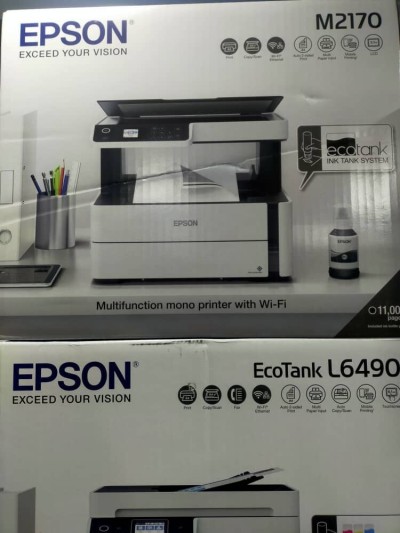 Imprimante Multifonction  EPSON ET-M2170 A4 Avec Réservoirs d'encre RV_WiFi Monochrome