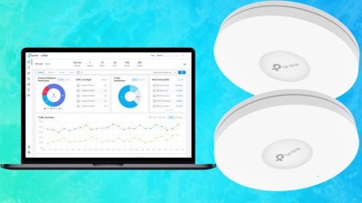 POINT D'ACCÈS TP-LINK OMADA EAP610 PLAFONNIER - WIFI 6 AX1800 - ETHERNET GIGABIT - SUPPORT POE