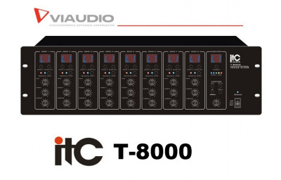 Matrice audio 8x8 et contrôleur de paginationITC T-8000