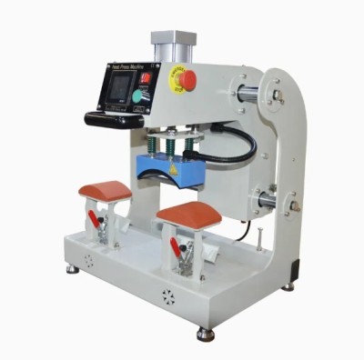 Machine de pressage à chaud à double station pour casquette