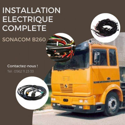 Installation electrique complete camion B260