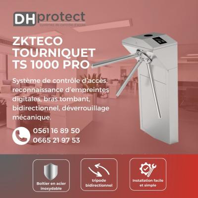 Tourniquet Tripode ZKTECO TS1000 Pro