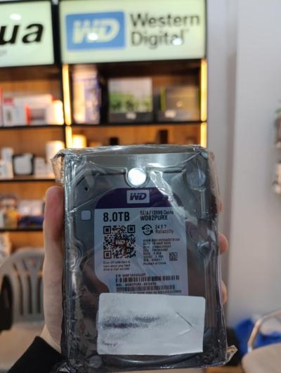 DISQUE DUR INTERNE WESTERNE DIGITAL PURPEL 8 TB ORIGINAL