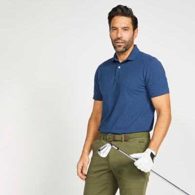 INESIS Polo de golf manches courtes Homme - MW500 bleu