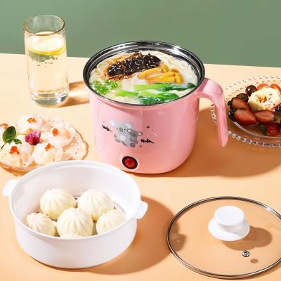 Cuiseur Électrique Multifonction Portable 18cm V2  Idéal pour Nouilles, Soupe et Riz