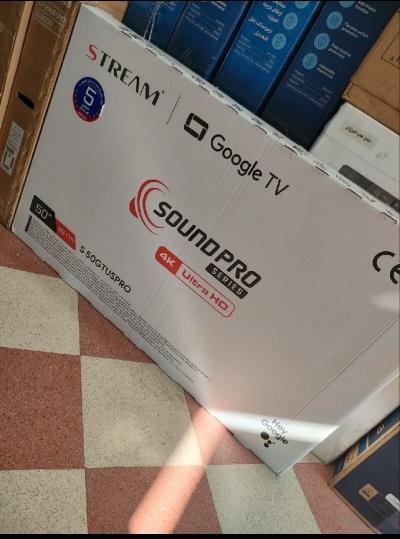 TV STREAM 50" 4K GOOGLE TV SOUNDPRO 