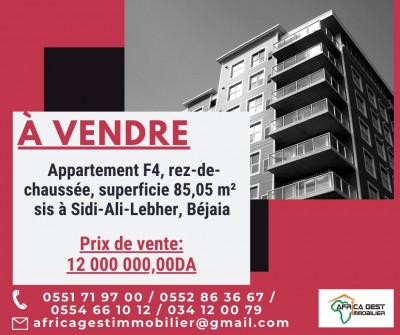 Sell Apartment F4 Bejaia Bejaia