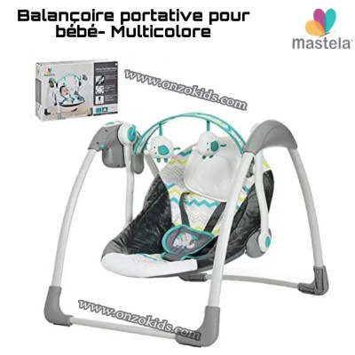 jouets-balancoire-portative-pour-bebe-mastela-deluxe-garcons-multicolore-dar-el-beida-alger-algerie