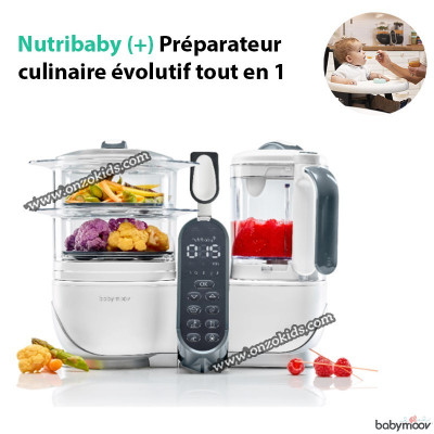 Nutribaby (+) Préparateur culinaire évolutif tout en 1 | Babymoov