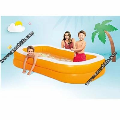 Piscine gonflable Mandarin Swim Center Orange 229 x 152 x 48cm | Intex