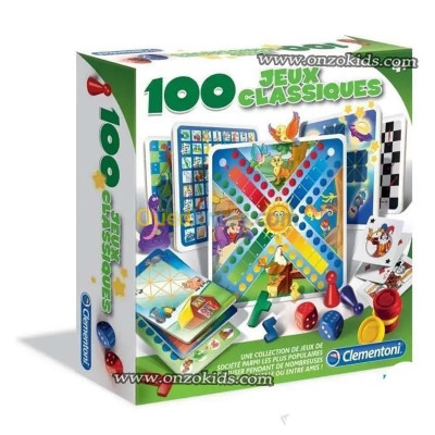 jouets-100-jeux-classiques-clementoni-dar-el-beida-alger-algerie