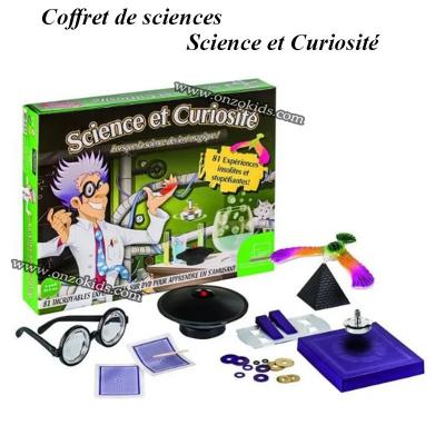Coffret de sciences : Science et Curiosité