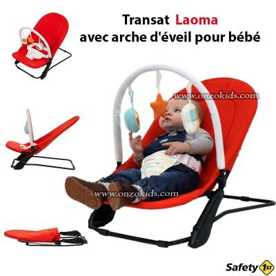 Transat Laoma avec arche d'éveil pour bébé - Safety 1st