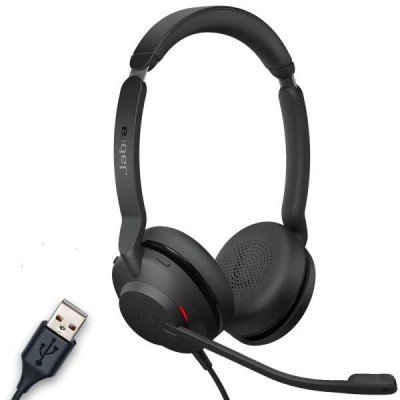 JABRA Evolve2 30 MS stéréo avec Câble USB