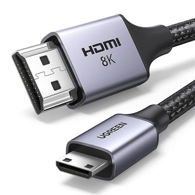 كابلات-ومحولات-cable-mini-hdmi-vers-8k-ugreen-2-metres-ref-15515-الحمامات-الجزائر
