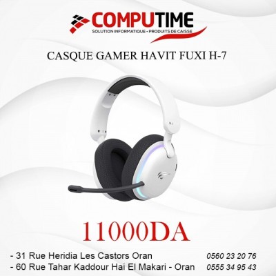 CASQUE GAMER HAVIT FUXI H-7