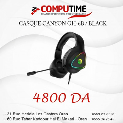 CASQUE CANYON GH-6B / BLACK 