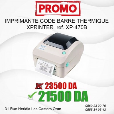 Imprimante Code à Bare Xprinter XP-470