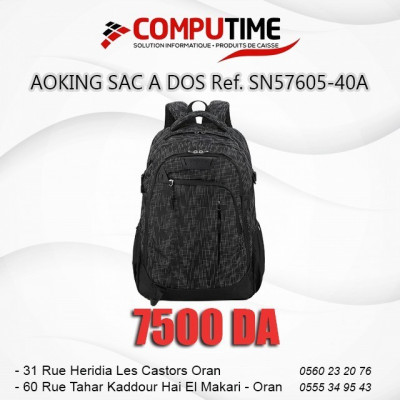 SAC A DOS BACKPACK AOKING SN57605-40A NOIR