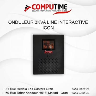 Onduleurs LINE INTERACTIVE 3000VA ICON 4 SORTIES 