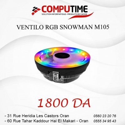 Ventilo RGB SNOWMAN M105