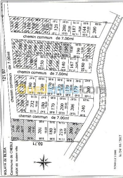 Vente Terrain Alger Ouled chebel