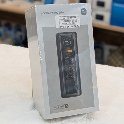 Power Bank Xiaomi 25000 mAh - 212W