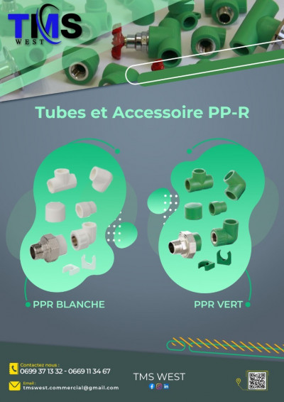 construction-travaux-accessoire-ppr-blanche-et-vert-tms-west-bir-el-djir-oran-algerie