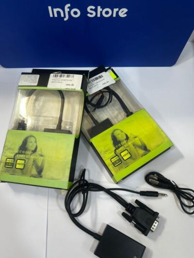 Adaptateur VGA to HDMI boite verte