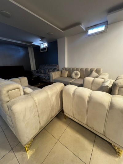  Salon blanc haut de gamme (disponible + sur commande)