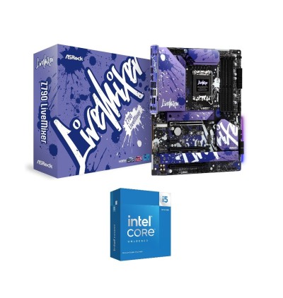 Cpu Intel I5 14600KF + Asrock Z790 LiveMixer