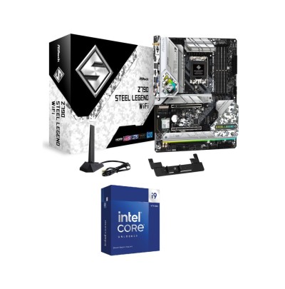 Cpu Intel I9 14900KF + Asrock Z790 Steel Legend Wifi