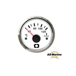 Jauge du niveau d'eau blanc/polie