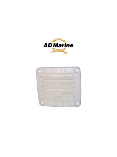 Grille de ventilation Eval 124x112 pour bateau 